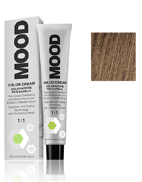 Крем-фарба для волосся Мood Сolor з аміаком 100 мл 7/82 Мокко блонд