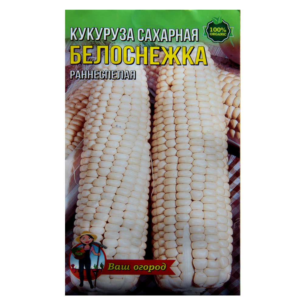 Насіння кукурудзи Білосніжка ранньостигла 30 г (23006)