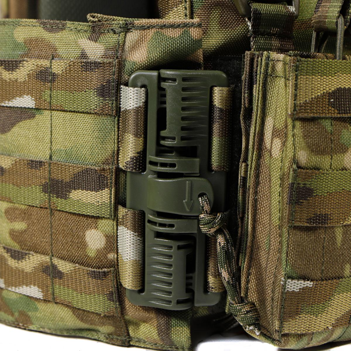 Плитоноска МІЦЬ с функцией быстрого сброса PLATE CARRIER Мультикам (1665499011) - фото 7