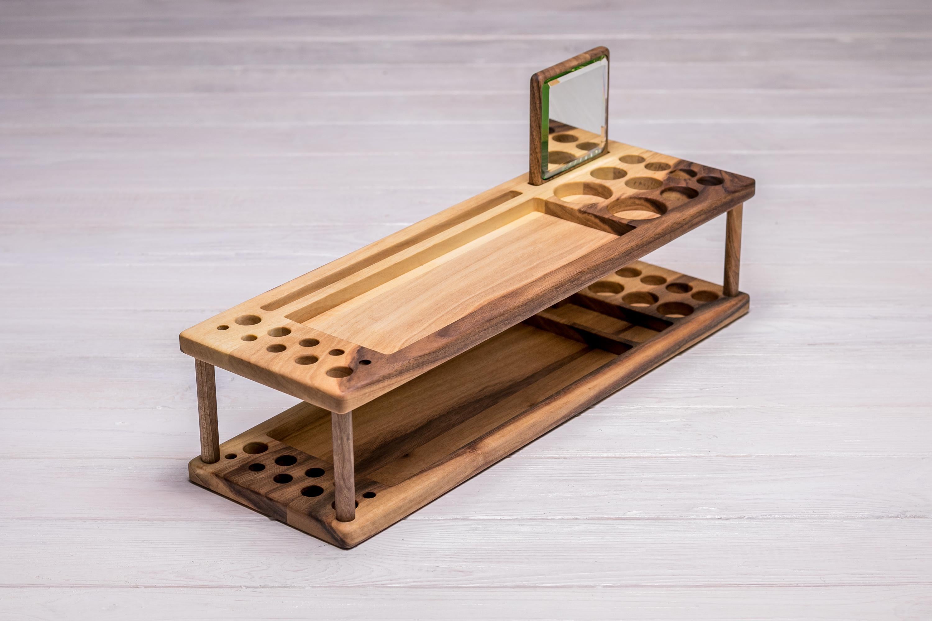 Органайзер EcoWalnut настольный для косметики (EW-13)