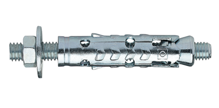 Анкер распорный с гайкой Elematic LE/D М6 10х55 мм прижим 5 мм оцинкованная сталь 1 шт. (92L1D000092L106D00)