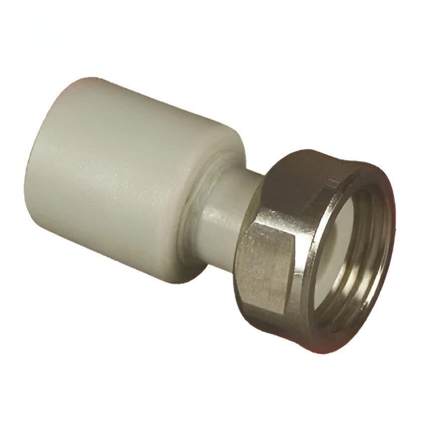 Патрубок FV-Plast 6174933 з накидною гайкою 20х1/2" В пластик (AKD205)