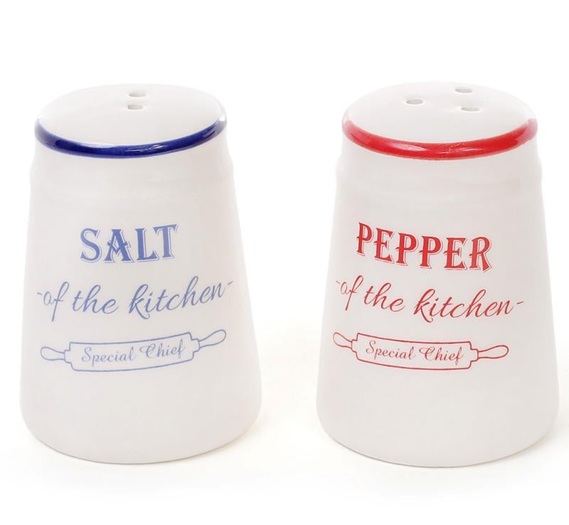 Набір спецовників Red&Blue 5,5х7,5 см для солі і перцю (BD-DM762-S)
