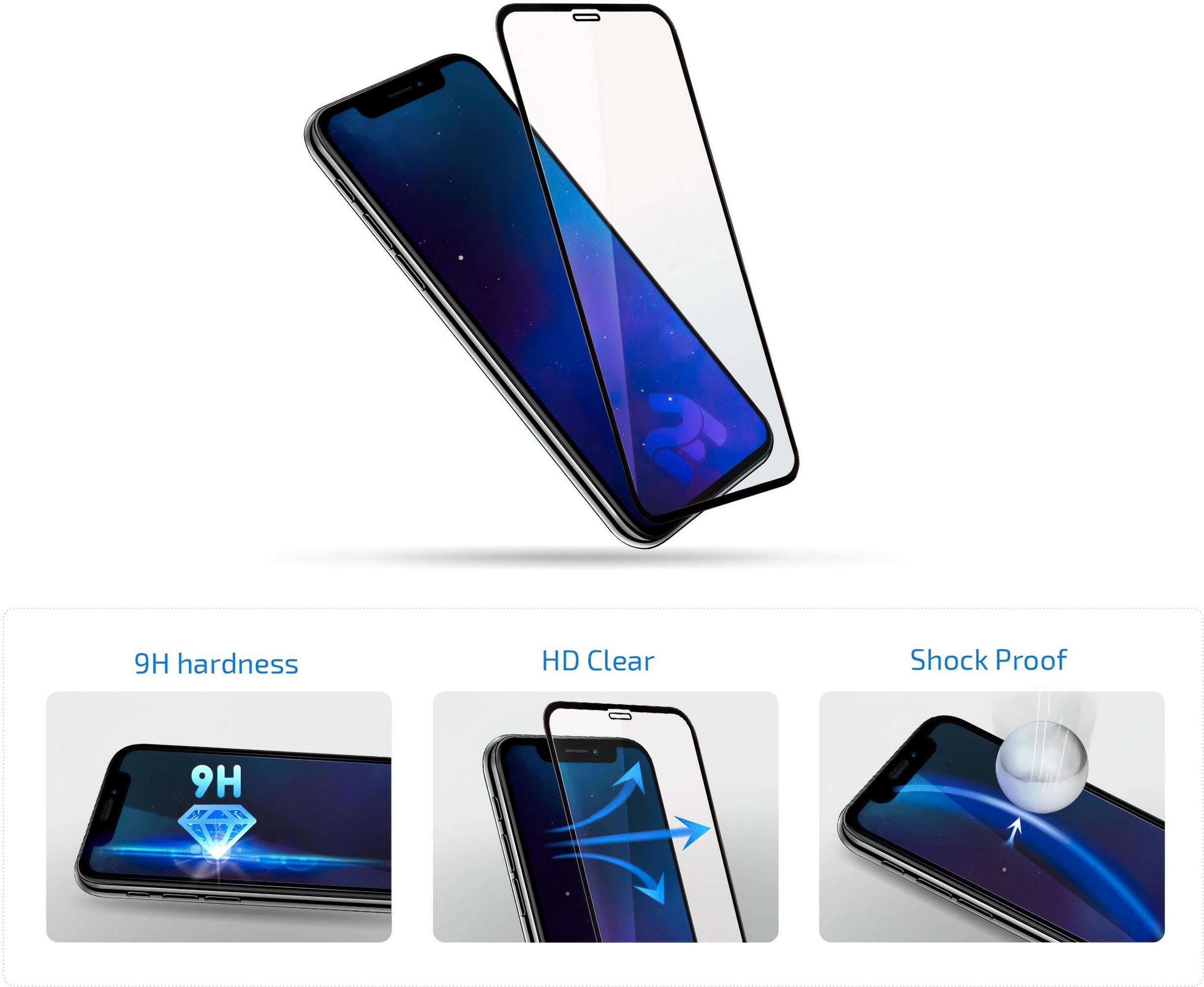Захисне скло 2E для Samsung Galaxy A25 5G Прозорий з чорним (2E-G-A25-SMFCFG-BB) - фото 4