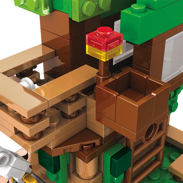 Конструктор Майнкрафт My World Дом на дереве с персонажами 178 дет. - фото 9 Конструктор Майнкрафт My World Дом на дереве с персонажами 178 дет. - фото 9