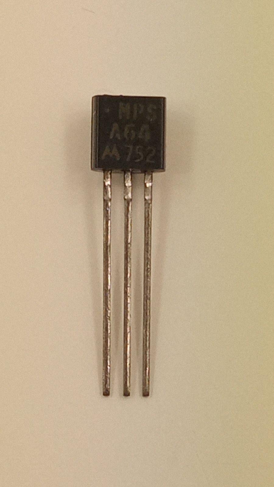 Транзистор MPSA64 Si-P-Darl/30V/0.5A/B>10000 (26860)