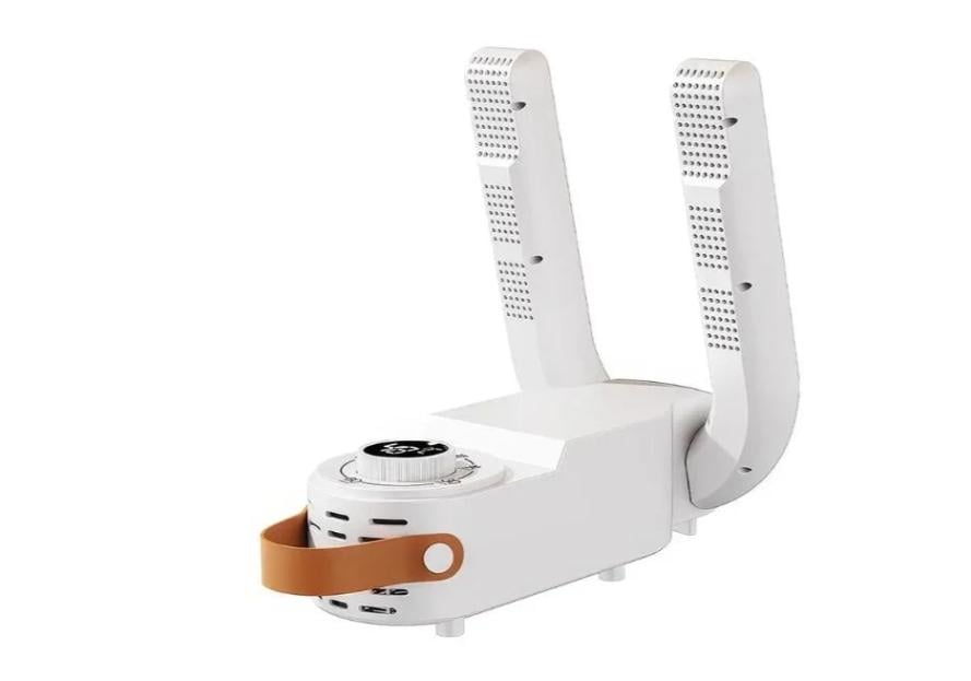 Електросушарка УФ для взуття Tech Shoe Dryer 4 режими роботи з таймером від 30 до 120 хвилин 18х28 см Білий