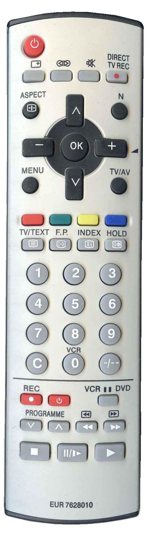 Пульт для телевизора PANASONIC EUR7628010 (3002303)