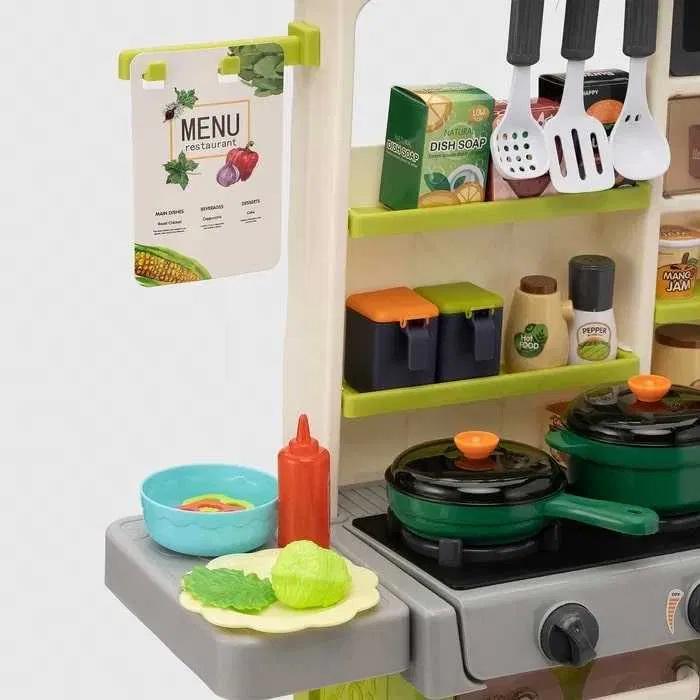 Кухня дитяча 80 см Lolly Kids LK965 та ефекти та 63 аксесуари (9805) - фото 3 Кухня дитяча 80 см Lolly Kids LK965 та ефекти та 63 аксесуари (9805) - фото 3
