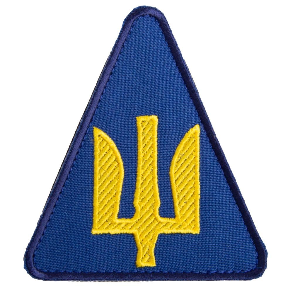 Шеврон на липучке Воздушные силы Украины 9,3х8,2 см (22814)