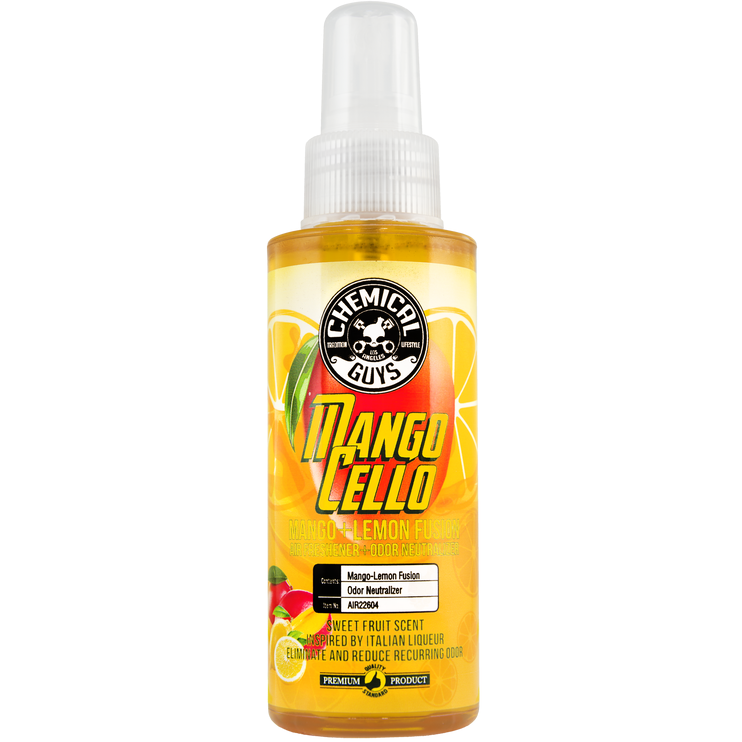 Ароматизатор Chemical Guys Air Freshener Mangocello нейтрализатор запахов 118 мл Ароматизатор Chemical Guys Air Freshener Mangocello нейтрализатор запахов 118 мл