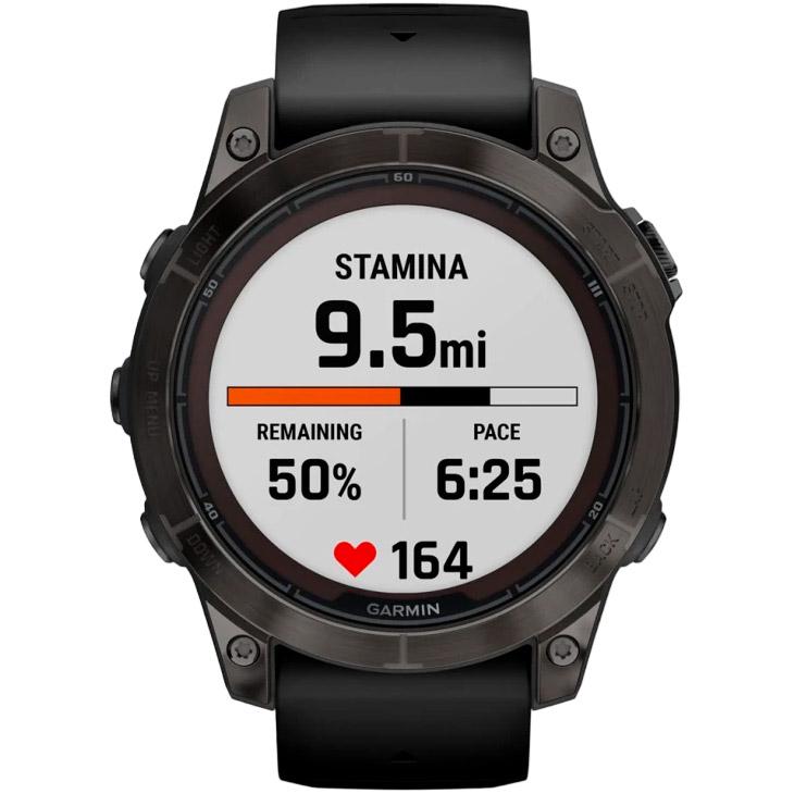 Смарт-часы Garmin Fenix 7 Pro Sapphire Solar Edition 47mm Carbon Gray DLC Titanium with Black Band (010-02777-10) - фото 5