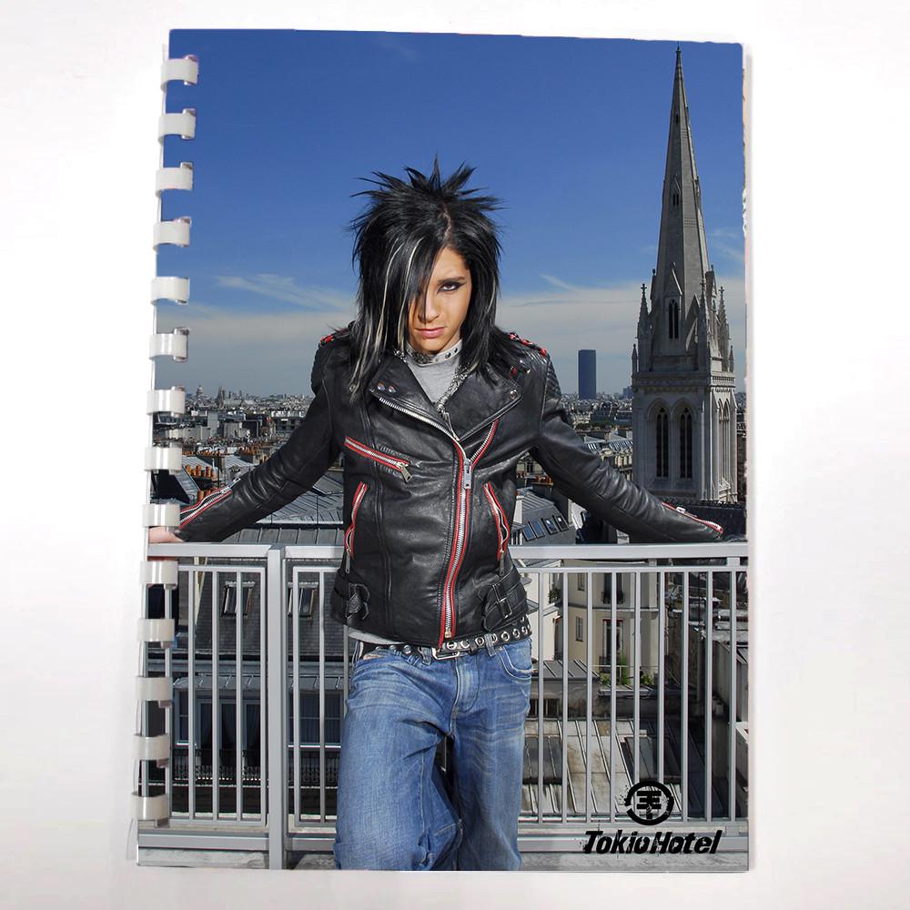 Блокнот Скетчбук Токио Хотел Tokio Hotel Билл Каулитц (sk0258)