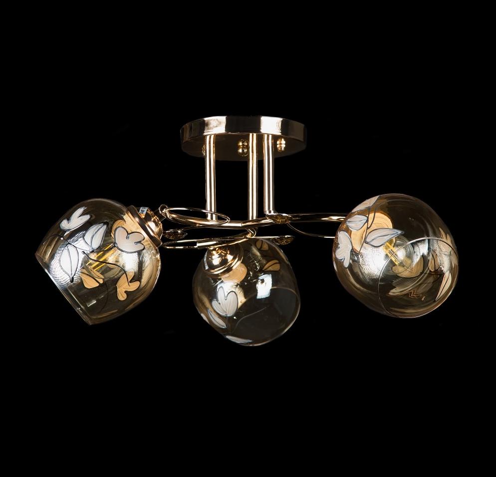 Люстра с плафонами Splendid Ray (L7398A/3 FGD) Люстра с плафонами Splendid Ray (L7398A/3 FGD)
