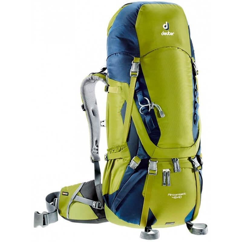 Туристичний рюкзак Deuter Aircontact 45+10 л Moss-navy (3320116 2313)