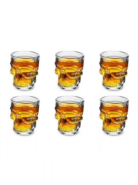 Набор рюмок Череп 6 шт. по 50 мл (126655)