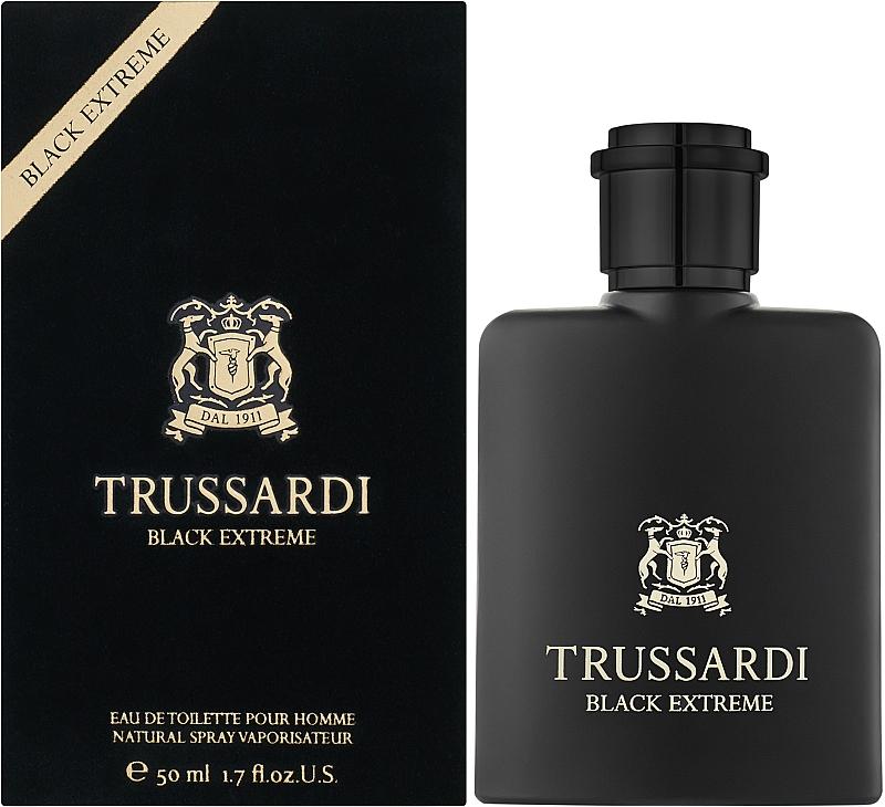 Туалетная вода для мужчин Trussardi Black Extreme 100 мл - фото 2