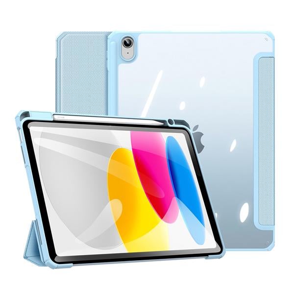 Чехол-книга для планшета Dux Ducis Toby Series для Apple iPad 10 gen 10,9" 2022/11" 2025 Blue (6934913034217) - фото 1 Чехол-книга для планшета Dux Ducis Toby Series для Apple iPad 10 gen 10,9" 2022/11" 2025 Blue (6934913034217) - фото 1