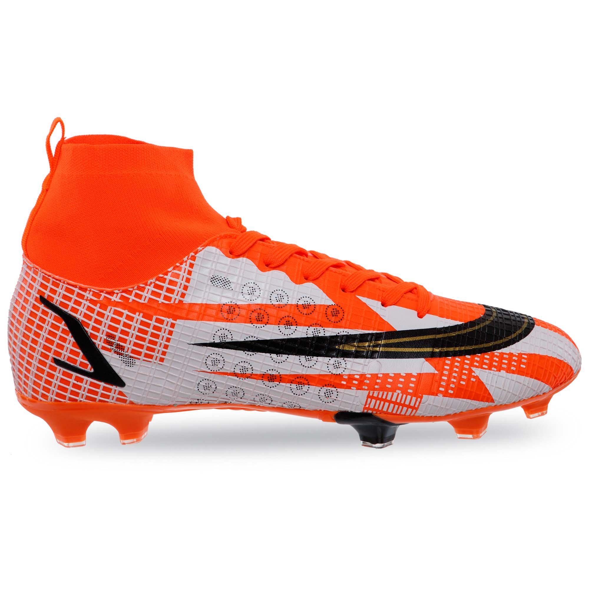 Бутсы футбольные Zelart SP-Sport SG-3 р. 42 Оранжевый/Белый (DR011913)