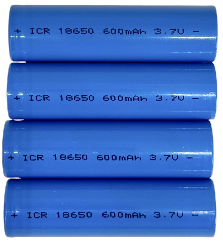 Аккумуляторы 18650 Li-ion 3,7V 600 mAh 4 шт. (34467850) Аккумуляторы 18650 Li-ion 3,7V 600 mAh 4 шт. (34467850)