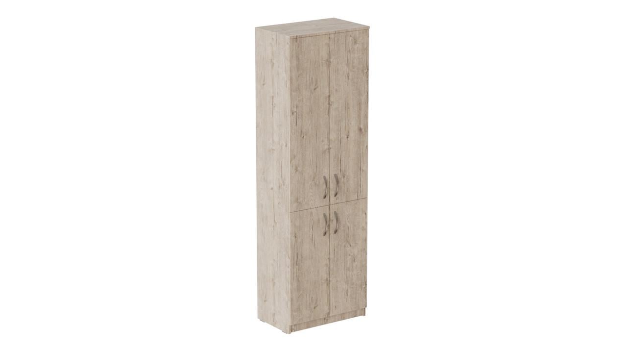 Шкаф Ferrum-decor Анжело на 5 полок с 4 дверями ДСП 16 мм 1900x600x380 мм Дуб Сан-Марино (FRD-105002)