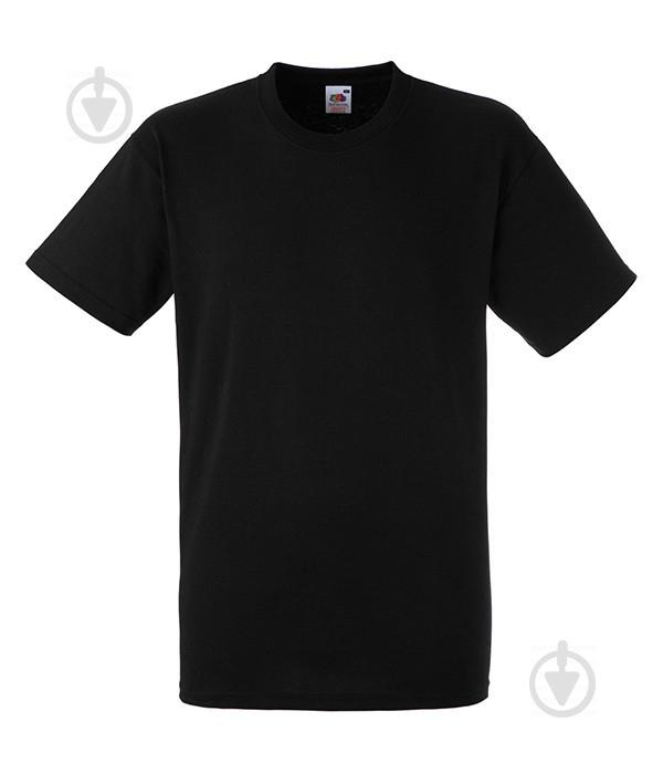 Футболка Fruit of the Loom Original T L Черный (061082036L)