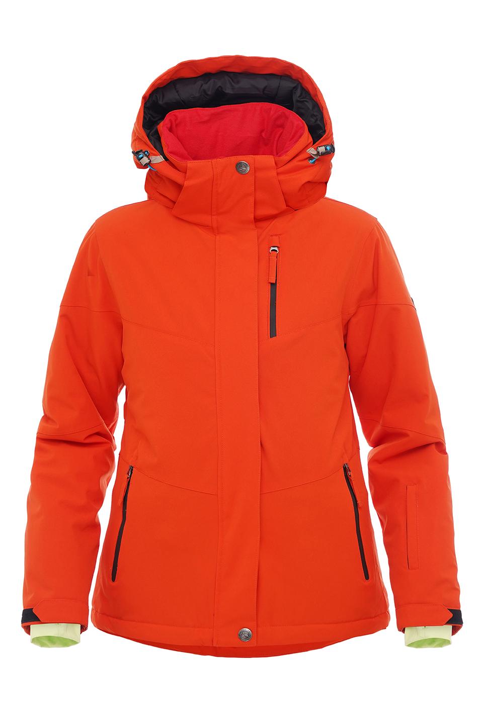 Куртка горнолыжная женская Brooklet Lili W L Red / Orange (BL2021008)