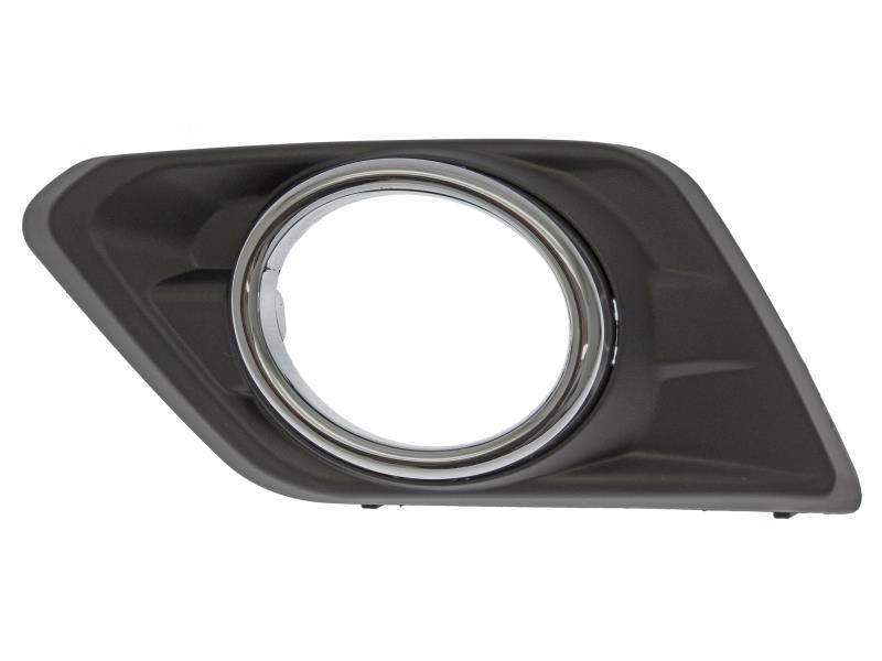 Решетка бампера Nissan Rogue/X Trail передняя левая хромированная + отверстие противотуманки (KH1679 9953)