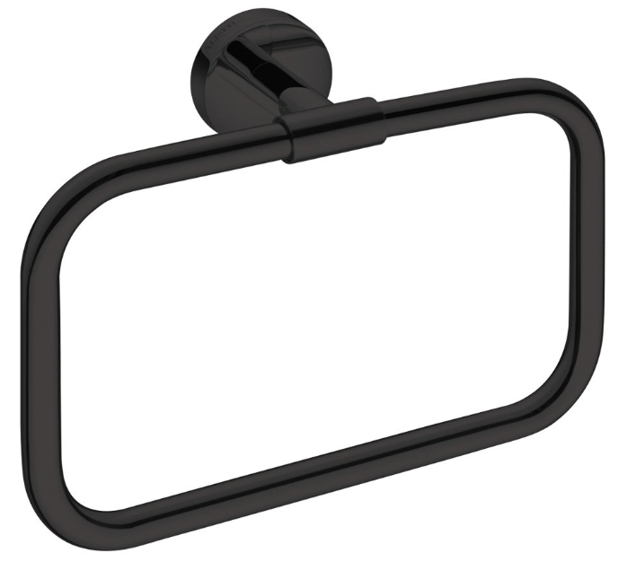 Держатель для полотенец Decor Walther BA HTR BASIC Black matt (0531260)