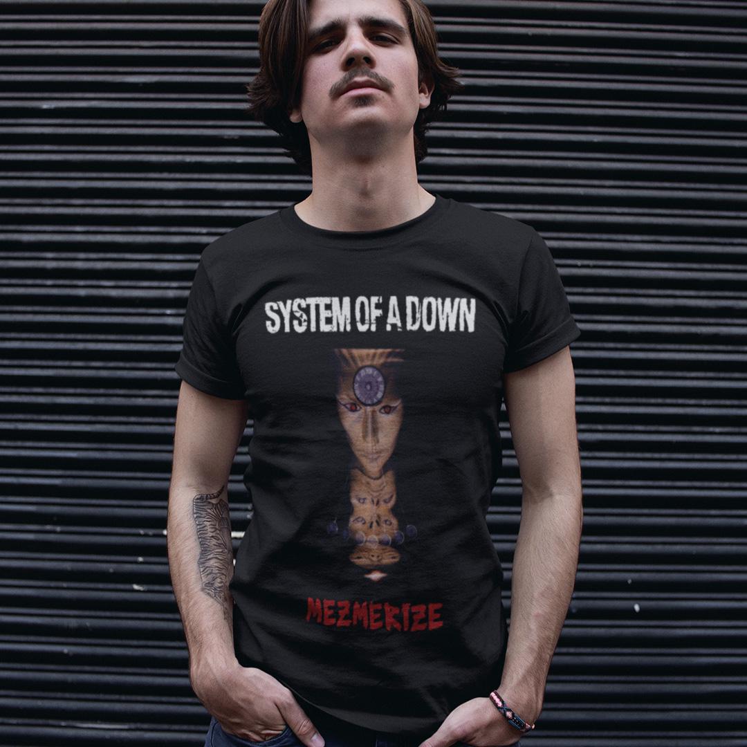 Футболка унисекс System of a Down Mezmerize 4XL Черный (0000008884)