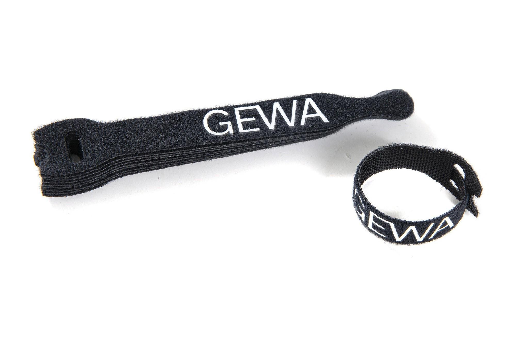 Стяжки для кабелю багаторазові GEWA Cable ties 12 см 10 шт. (G-190990)