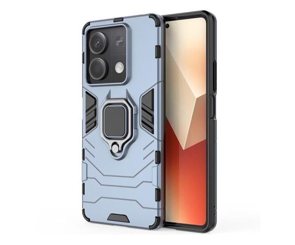 Чехол накладка Ricco Black Panther Armor для Xiaomi Redmi Note 13 5G Синий