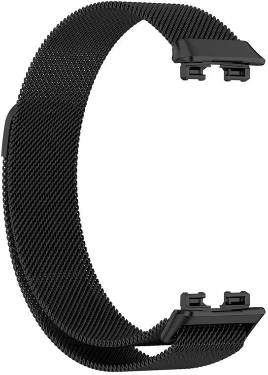 Ремінець Міланська Петля Milano для Huawei Band 8 Black (33622-2B) - фото 3 Ремінець Міланська Петля Milano для Huawei Band 8 Black (33622-2B) - фото 3