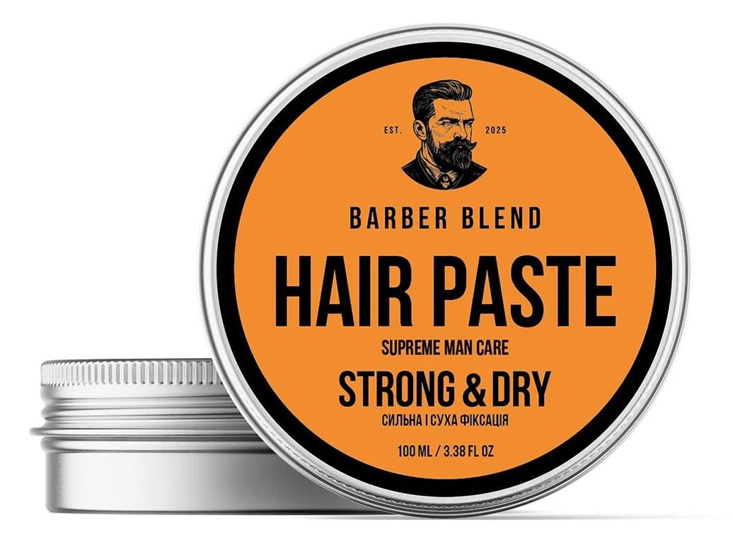 Паста для моделирования волос Barber Blend Hair Paste 100 мл Паста для моделирования волос Barber Blend Hair Paste 100 мл