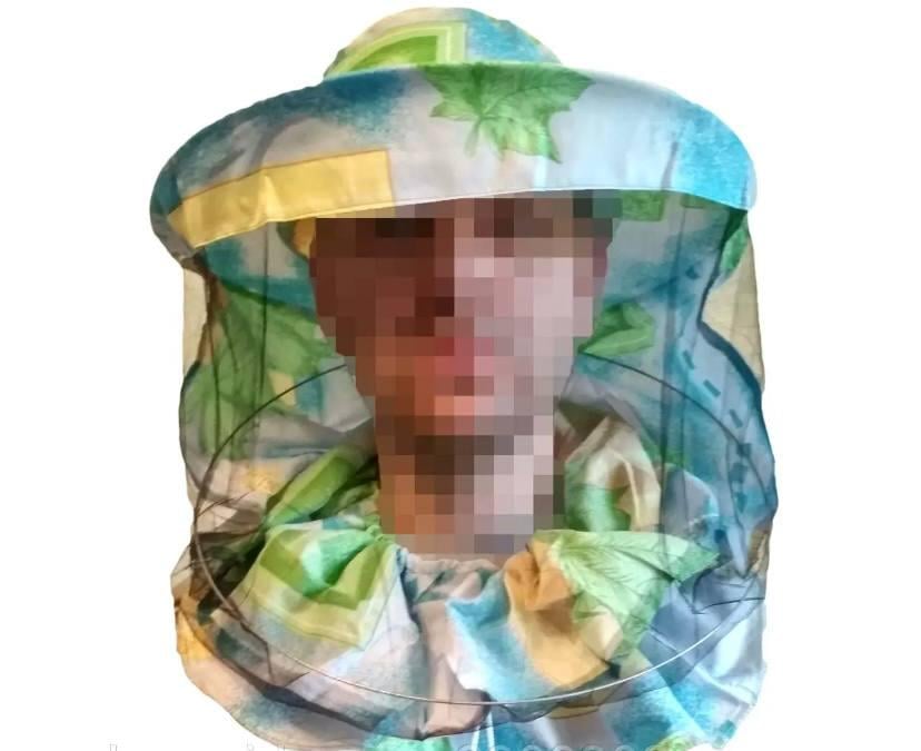 Капелюх бджоляра ситець подовжений - фото 3 Капелюх бджоляра ситець подовжений - фото 3