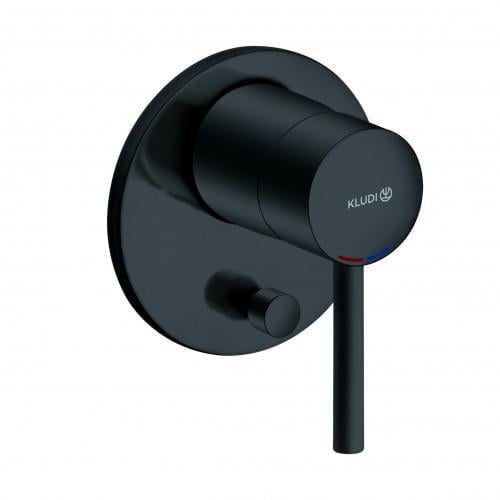 Смеситель для ванны и душа Kludi BOZZ встраиваемый однорычажный Черный матовый (40524-01) Смеситель для ванны и душа Kludi BOZZ встраиваемый однорычажный Черный матовый (40524-01)