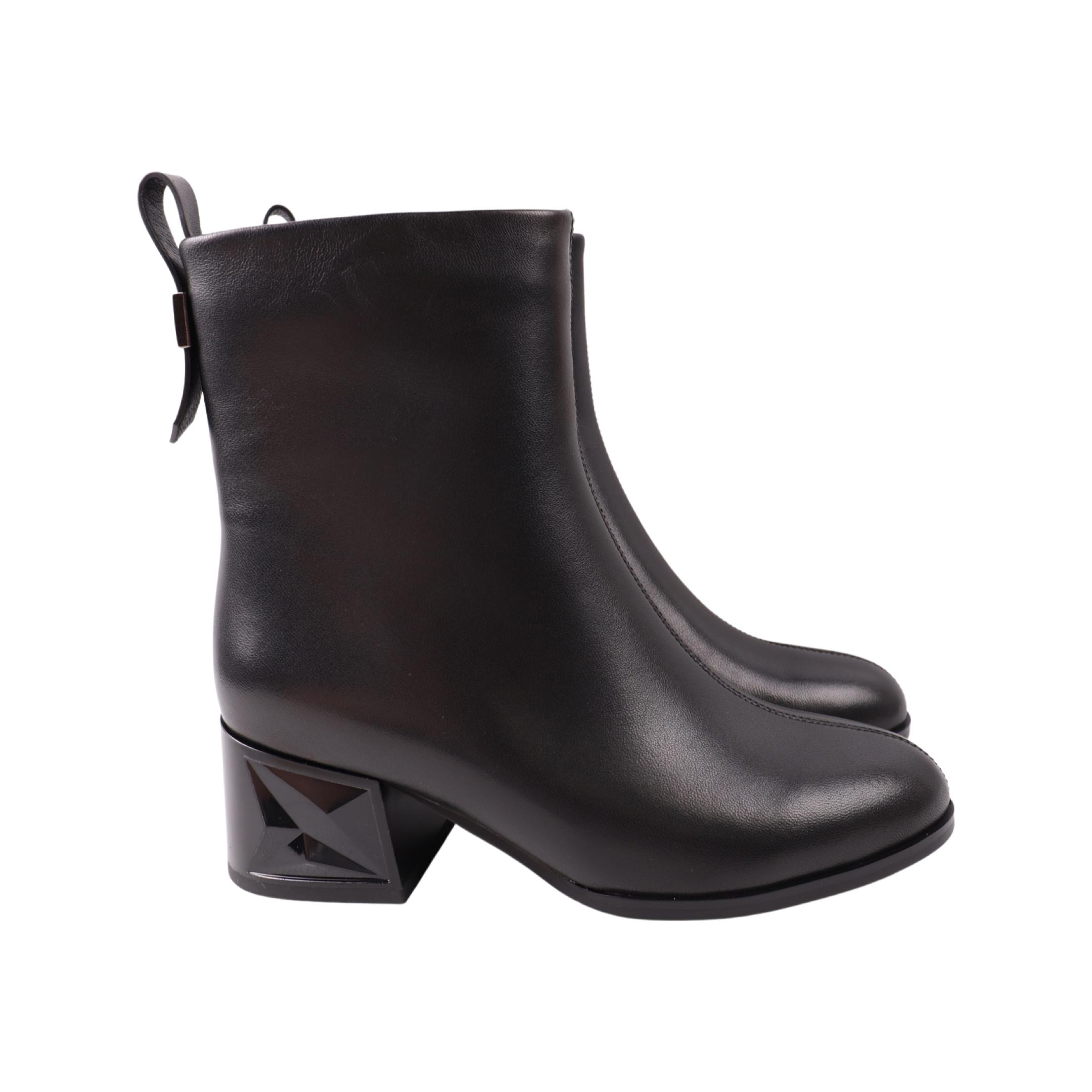 Ботильоны женские Lady Marcia натуральная кожа р. 37 Черный (243-23DH)