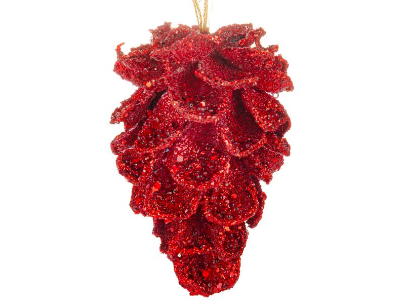 Елочное украшение Elen Шишка (66-070)