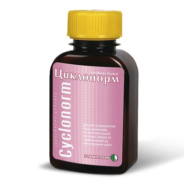 Копмлекс для профілактики репродуктивної функції у жінок Tomil Herb Cyclonorm 500 мг 120 таб. (000024725)