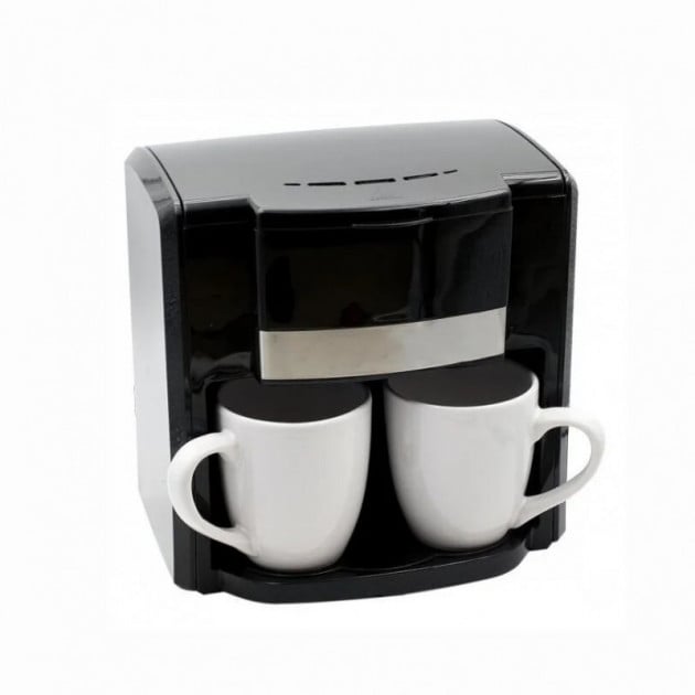 Кавоварка Rainberg RB-613 на дві чашки 500 Вт (202282201zas) - фото 2