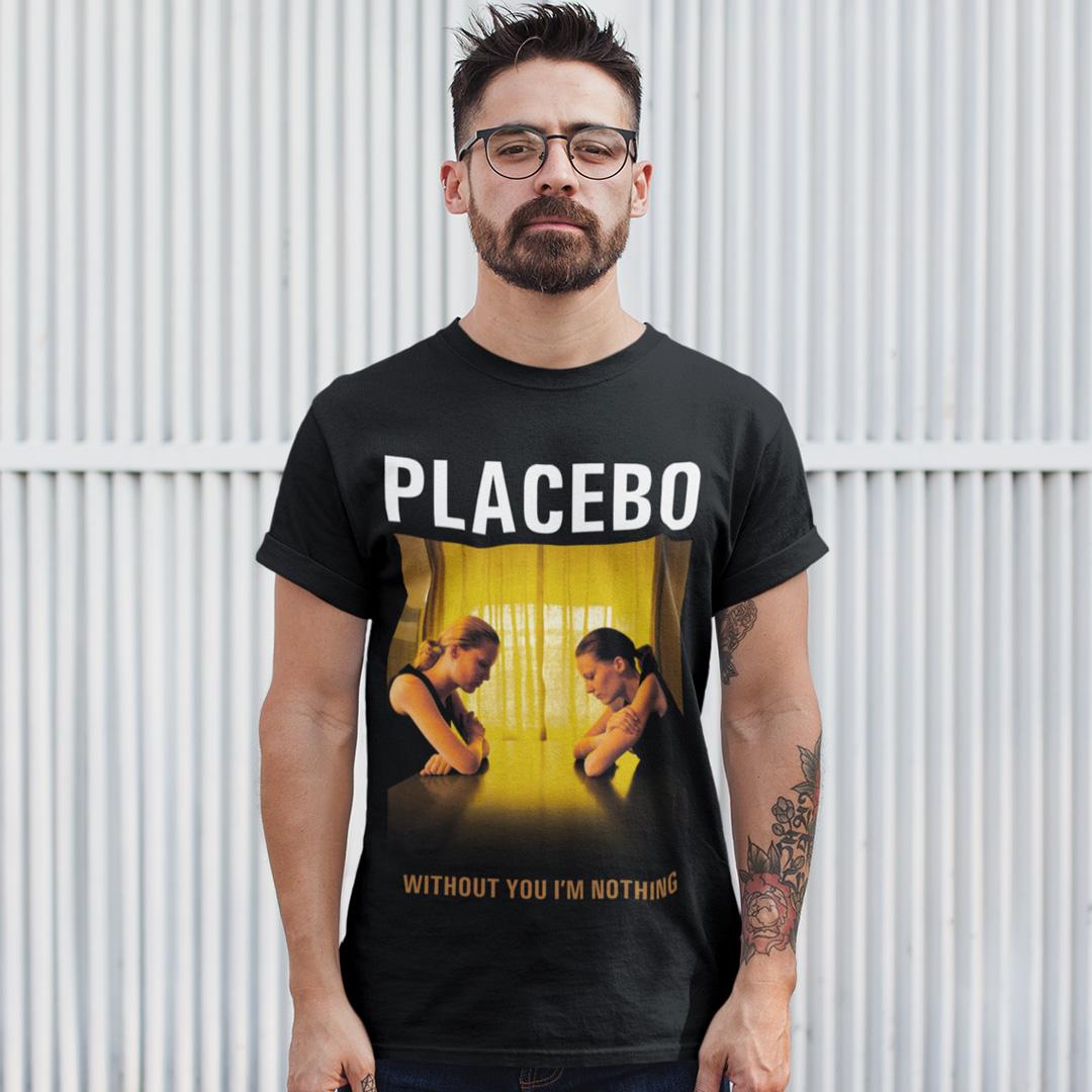 Футболка унисекс Placebo Without You Im Nothing 4XL Черный (0000011485)