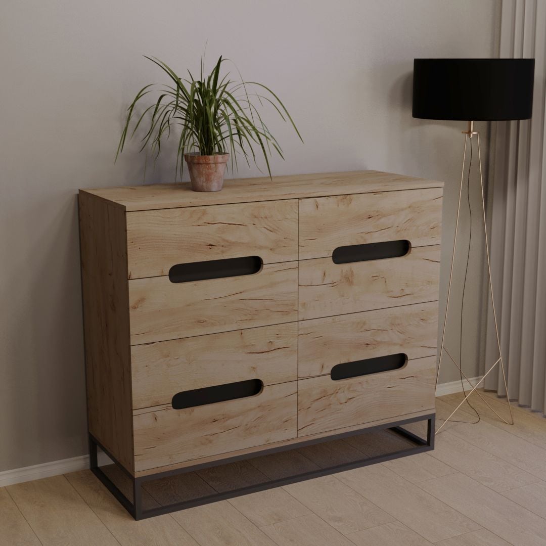 Комод Тиса Мебель 423 Дуб Тахо (9004028)