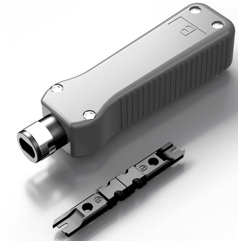 Инструмент для закладки витой пары VOLTRONIC HT-324 многоразовый 88/110 IDC/SLA Серый (YUT_V2661)