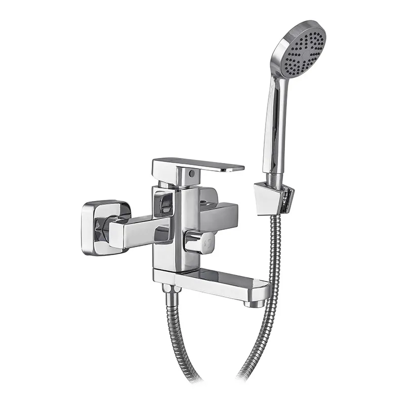 Змішувач для ванни MIXXUS Relax 009 Euro з силуміну Сталевий (MI6250)