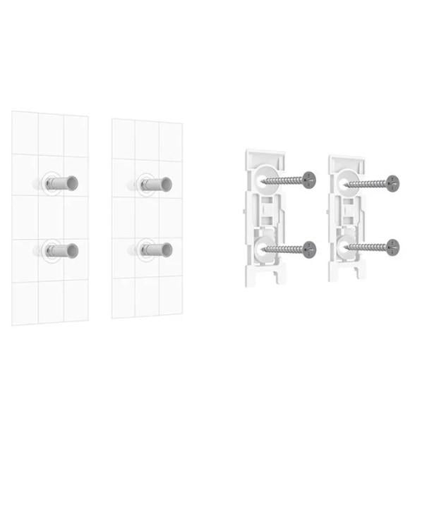 Панель крепежная Ajax SmartBracket для большого магнита DoorProtect White (17099) Панель крепежная Ajax SmartBracket для большого магнита DoorProtect White (17099)