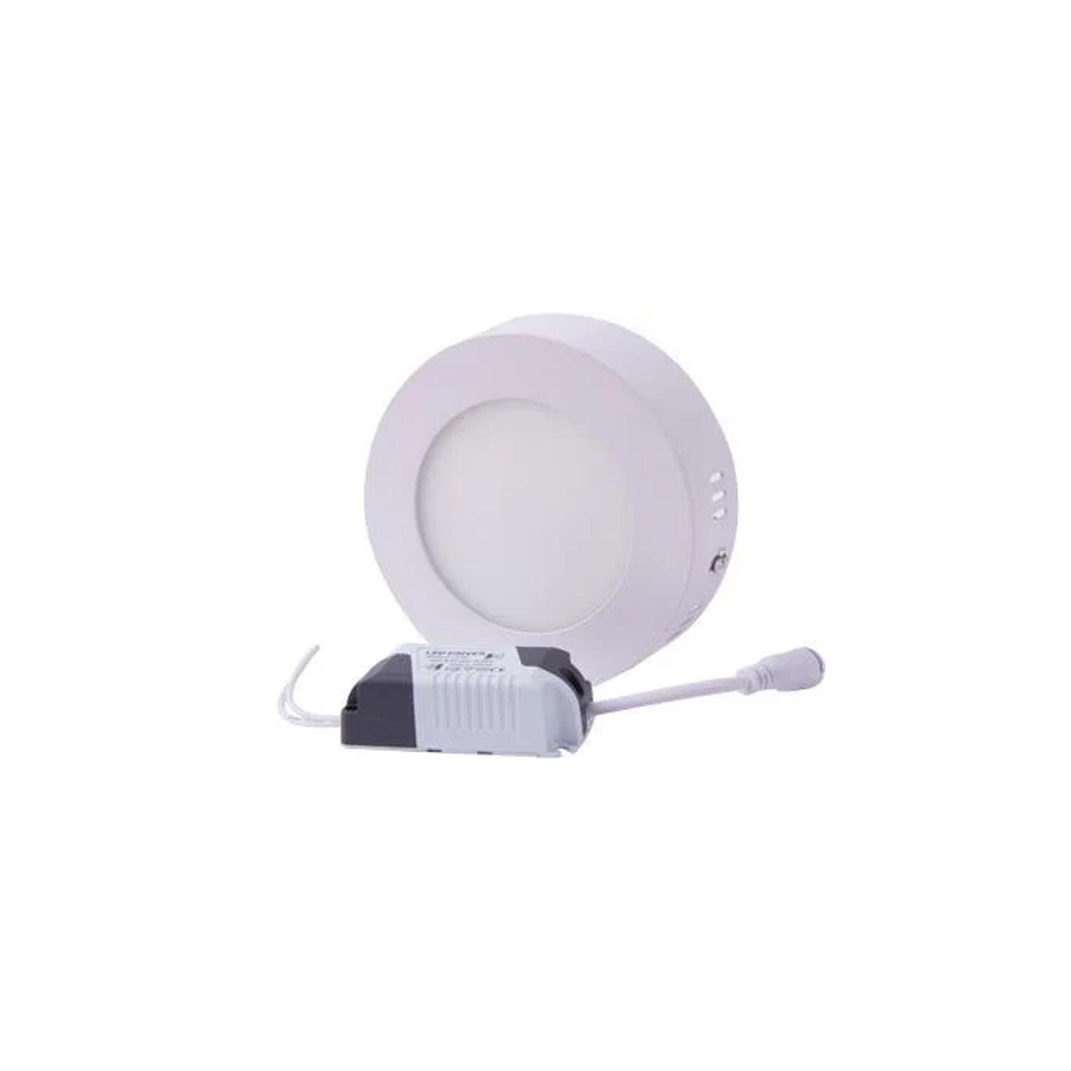 Світильник накладний E.NEXT e.led.mp.Round.S.6.4500 6W 220V 420lm 4500K ⌀115x28 мм IP40 Білий (l0860007)