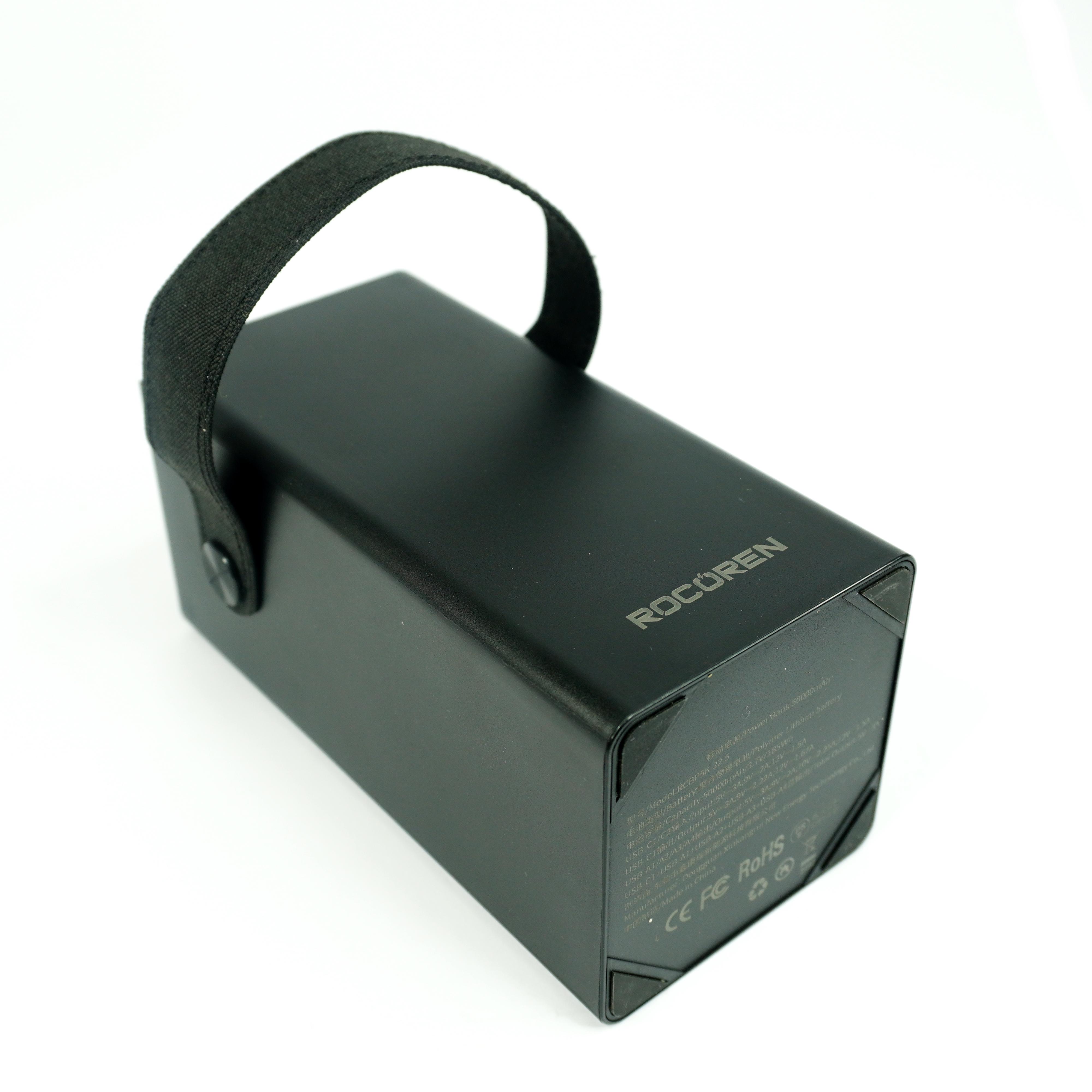 Повербанк Rocoren на 50000 мАч 22.5 W (4А+2С) с 6 USB-портами и фонариком (060115) - фото 4