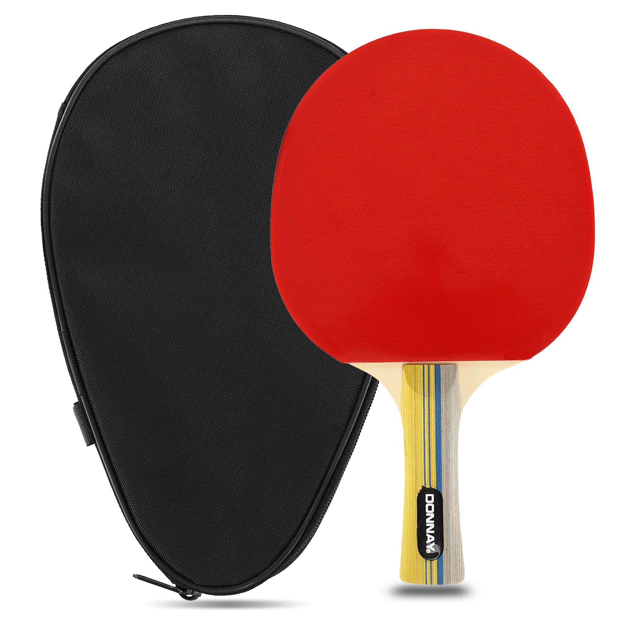 Ракетка для настільного тенісу CIMA MT-8910 у чохлі Чорно-червоний (32311958)