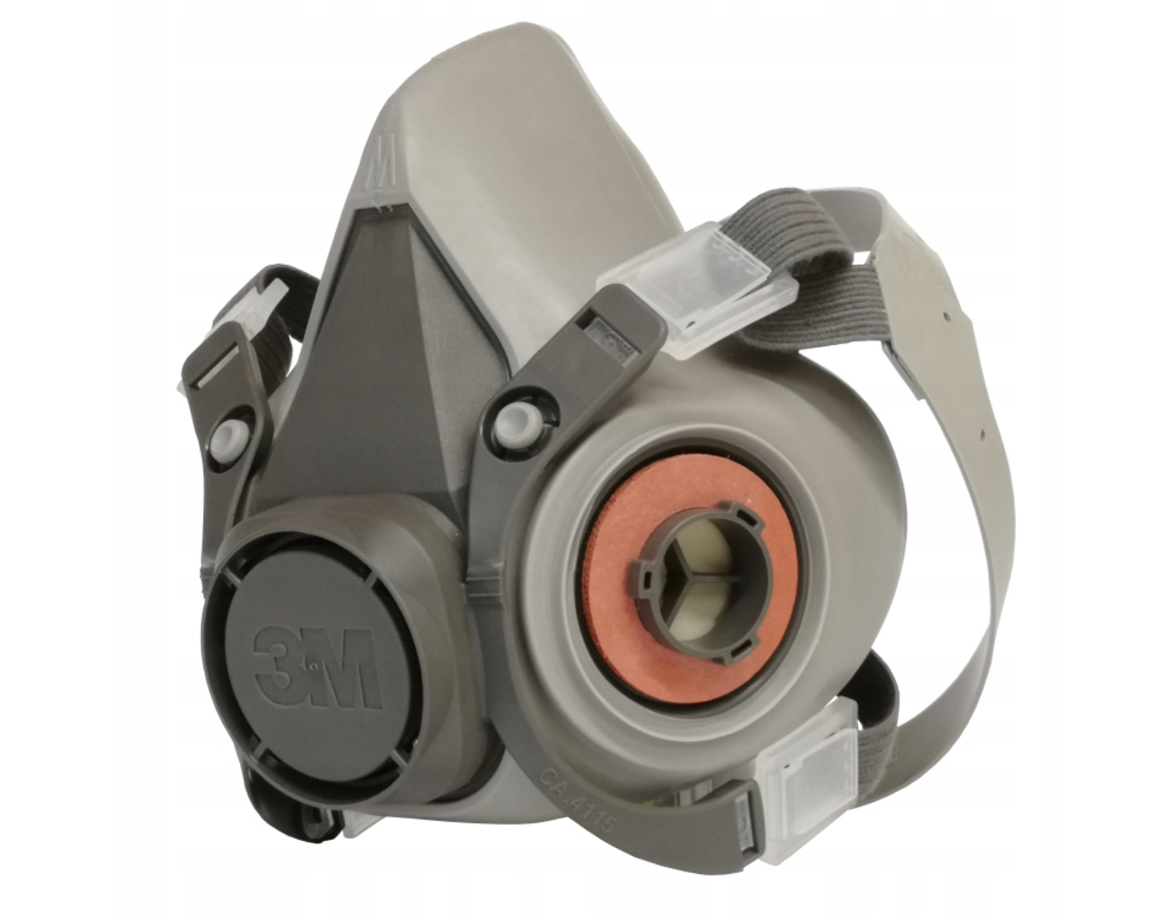 Респиратор полумаска 3M 6200 с фильтром 6035 P3 (6200+6035) - фото 3 Респиратор полумаска 3M 6200 с фильтром 6035 P3 (6200+6035) - фото 3