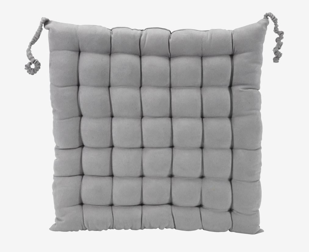 Подушка 43х43х5 см Светло-серый (97086093)